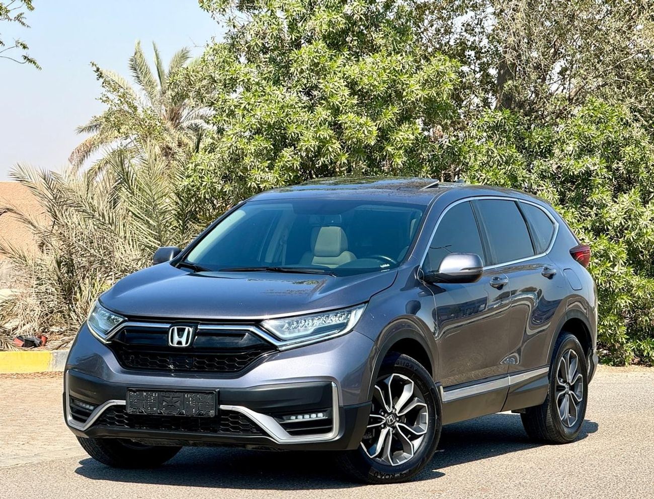 Honda CRV EX 2.4L (184 HP) AWD 1180-Monthly l GCC l Sunroof, Cruise, Camera l Accident Free