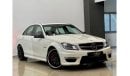 Mercedes-Benz C 63 AMG 2013 Mercedes-Benz C63 AMG, Full Mercedes History, Warranty, Low kms, GCC