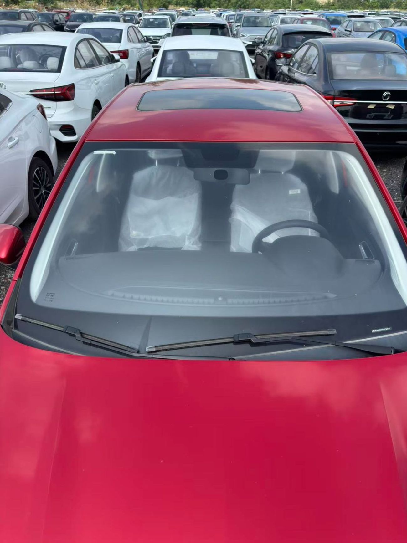 أم جي 5 DELUXE 1.5L A/T 2023 Full-option with sunroof RED | Export or Wholesale