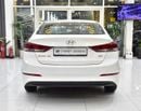 هيونداي إلانترا EXCELLENT DEAL for our Hyundai Elantra ( 2017 Model ) in White Color GCC Specs