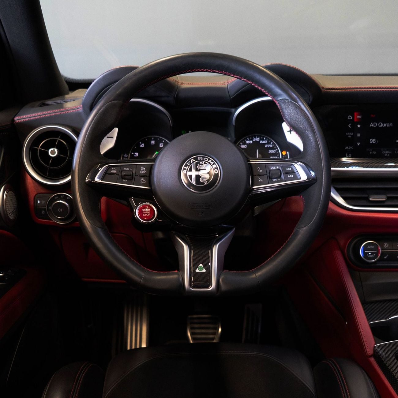 Alfa Romeo Stelvio Quadrifoglio 2.9L (503 HP) AED 2,682 P.M • 0% Downpayment • Alfa Romeo Stelvio Quadrifoglio • Agency