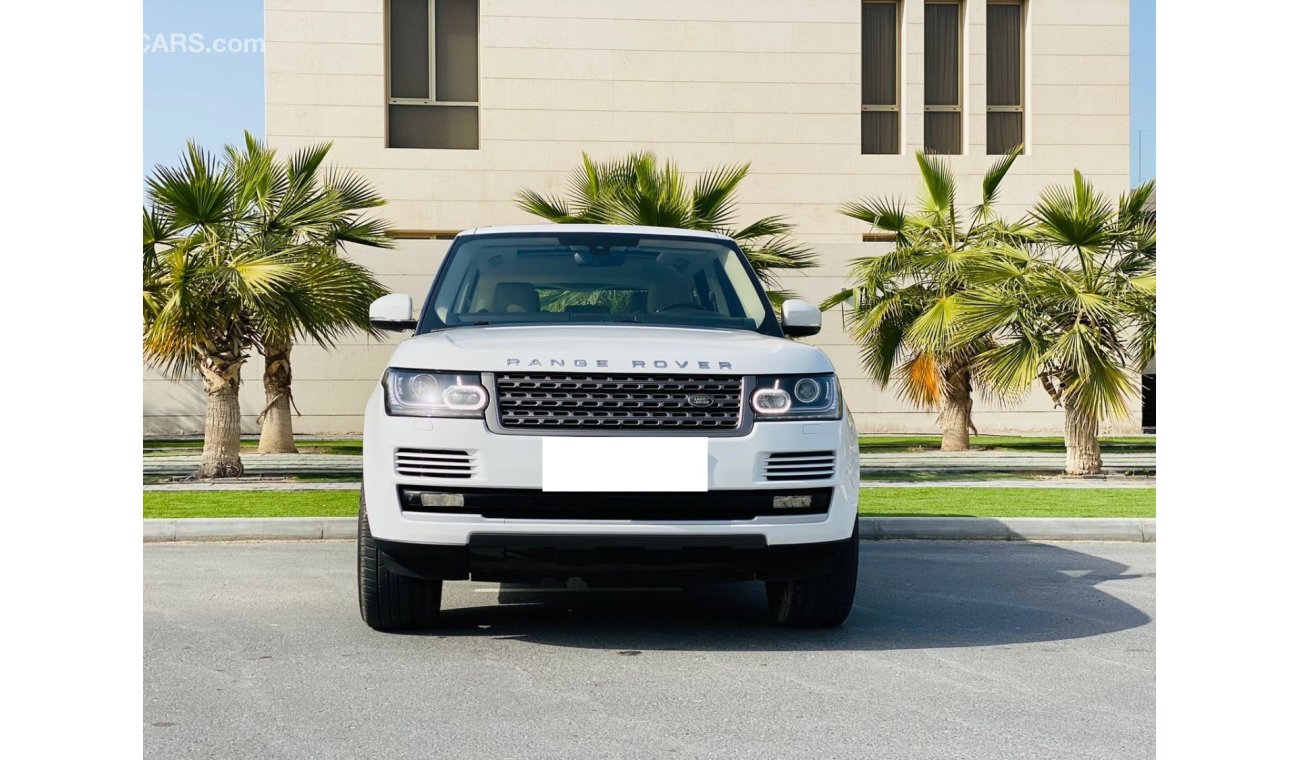 Land Rover Range Rover Vogue SE Supercharged 3200/- P.M || Vogue SE 2015 || GCC || 0% D.P || Panoramic Roof || Agency Maintained