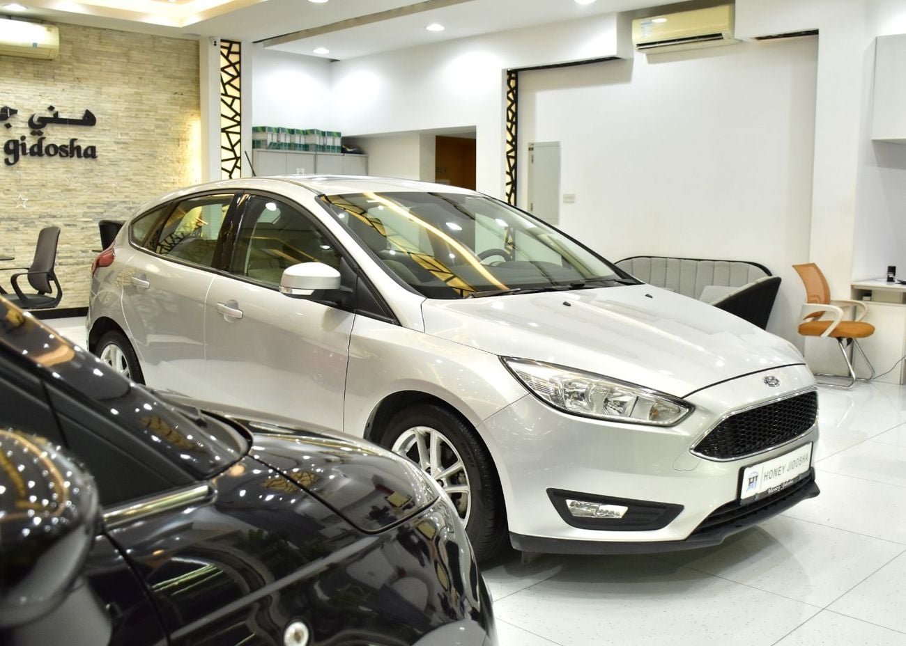 Ford Focus EXCELLENT DEAL for our Ford Focus ( 2018 Model ) in Silver Color GCC Specs