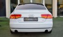 Audi A8 L QUATTRO FULL SERVICE HISTORY GCC SPECIFICATION