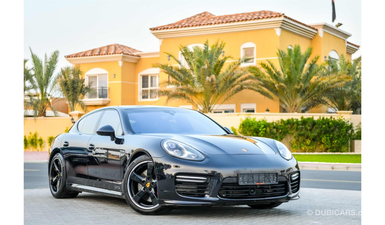 Porsche Panamera GTS - Under Agency Warranty!  - Beautiful & Exceptional!! - AED 4,485 Per Month!! - 0% DP