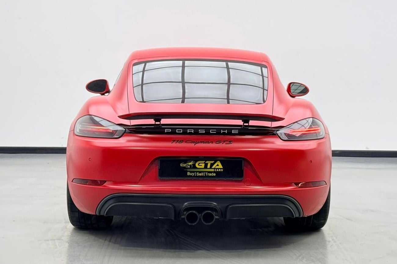 Porsche 718 Cayman GTS 2018 Porsche 718 Cayman GTS, Porsche Warranty+Full Service History, Full PPF, GCC