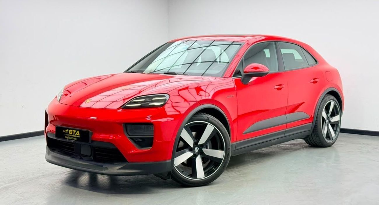 Porsche Macan 4 BEV 2025 Porsche Macan, Porsche Warranty, Excellent Like New, GCC Specs