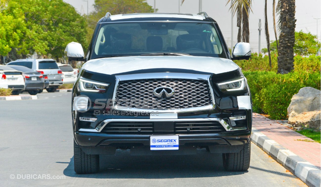 إنفينيتي QX80 2019 Luxury, 5.6 V8 4WD !!! EXPORT PRICE !!!