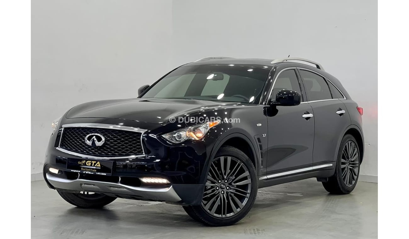 Infiniti QX70 2018 Infiniti QX70 Limited 50th Anniversary, Infiniti Service History, Low Kms, GCC