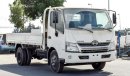 Hino 300 WHITE 2 DOORS MANUAL TRANSMISSION PETROL CARGO BODY WITH ORIGINAL AC 2018 MODEL ONLY FOR EXPORT