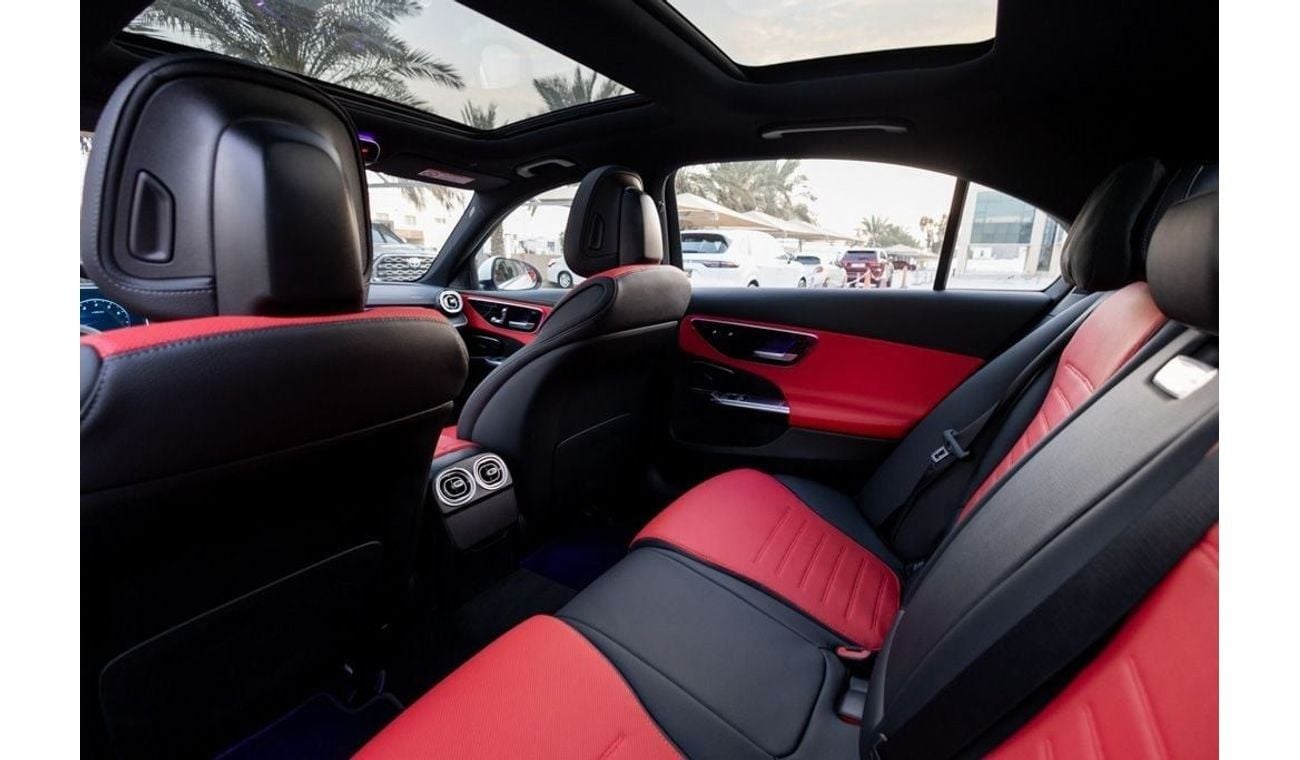 Mercedes-Benz C 260 Mercedes-Benz C260 AMG 2024 European Spec under Warranty with Flexible Down-Payment.