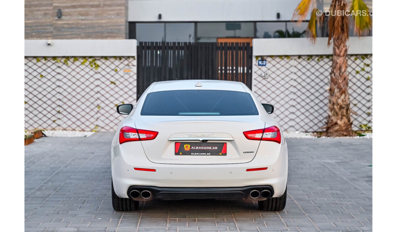 Maserati Ghibli | 3,114 P.M | 0% Downpayment | Perfect Condition