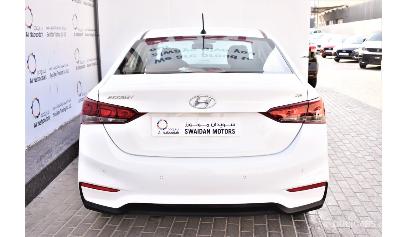 Hyundai Accent AED 939 PM | 1.6L GL GCC WARRANTY