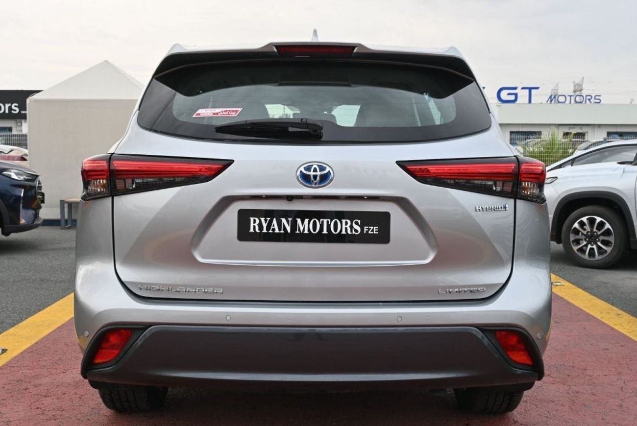 تويوتا هايلاندر Toyota Highlander Limited 2.5L Hybrid SUV, Model 2023 Color Silver