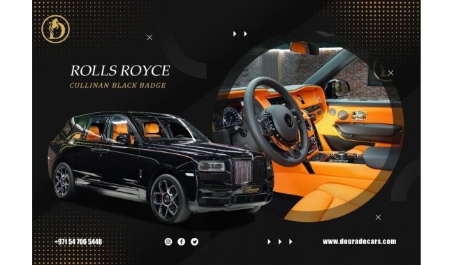 Rolls-Royce Cullinan | Brand New | 2023 Black Badge/GCC SPEC/DEALER WARRANTY+SERVICE