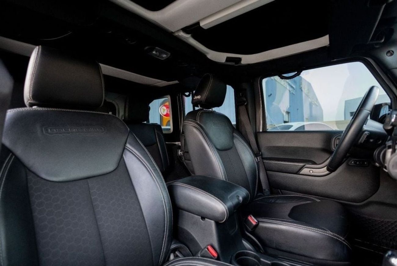 Jeep Wrangler Jeep Wrangler Unlimited Oscar Mike Edition 2018 GCC under Warranty with Flexible Down-Payment.