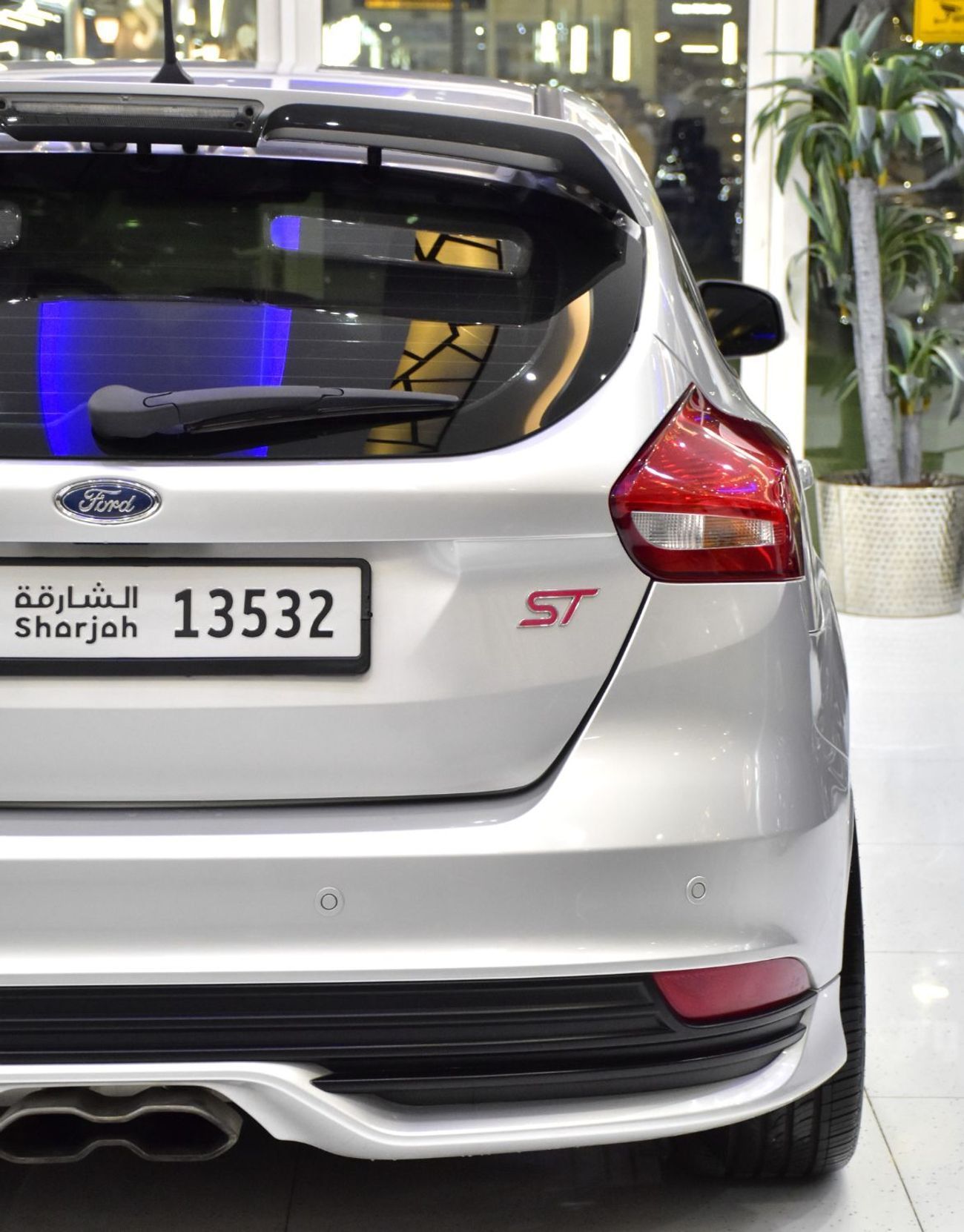 Ford Focus EXCELLENT DEAL for our Ford Focus ST ( 2017 Model ) in Silver Color GCC Specs