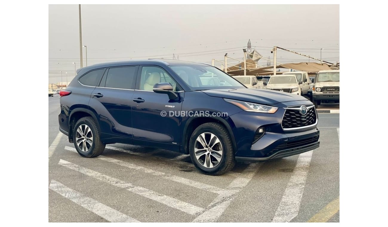 Used 2021 Toyota Highlander XLE hybrid Fuel - 2.5L V4 - Full Option ...