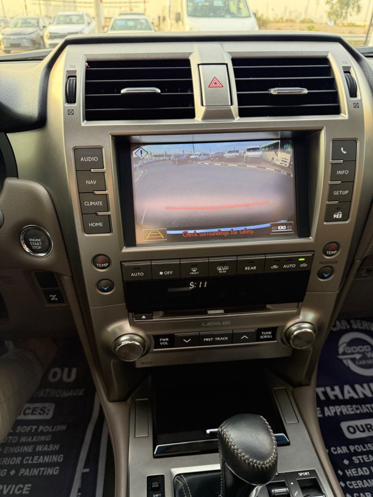 Lexus GX460 PLATINUM 2017 Prestige 4.6L FULL OPTION GCC