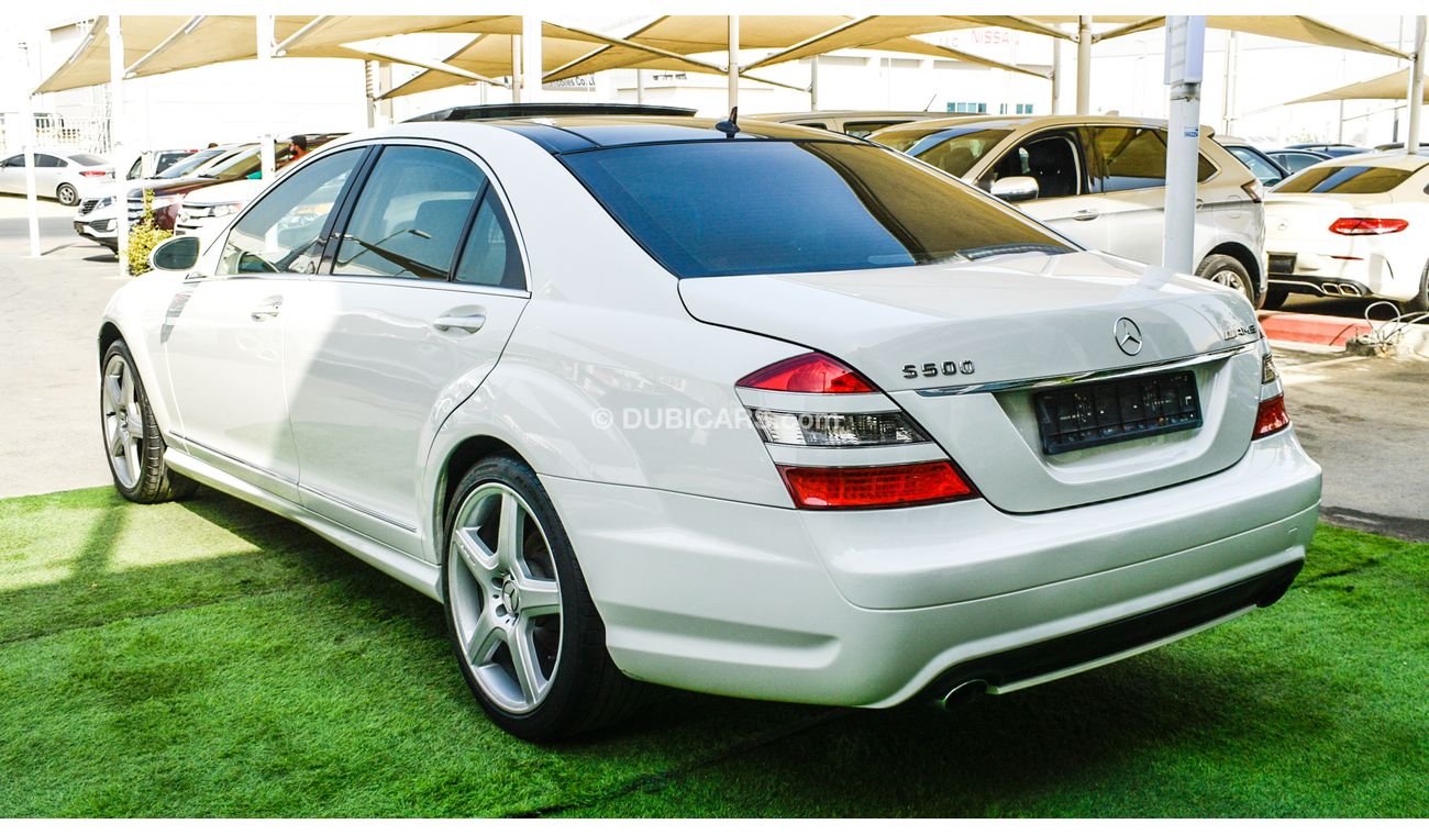 مرسيدس بنز S 350 كت AMG خليجى بانوراما - أبواب شفط -بصمة - رنجات - حساسات كاميرا شاشة بحالة ممتازة