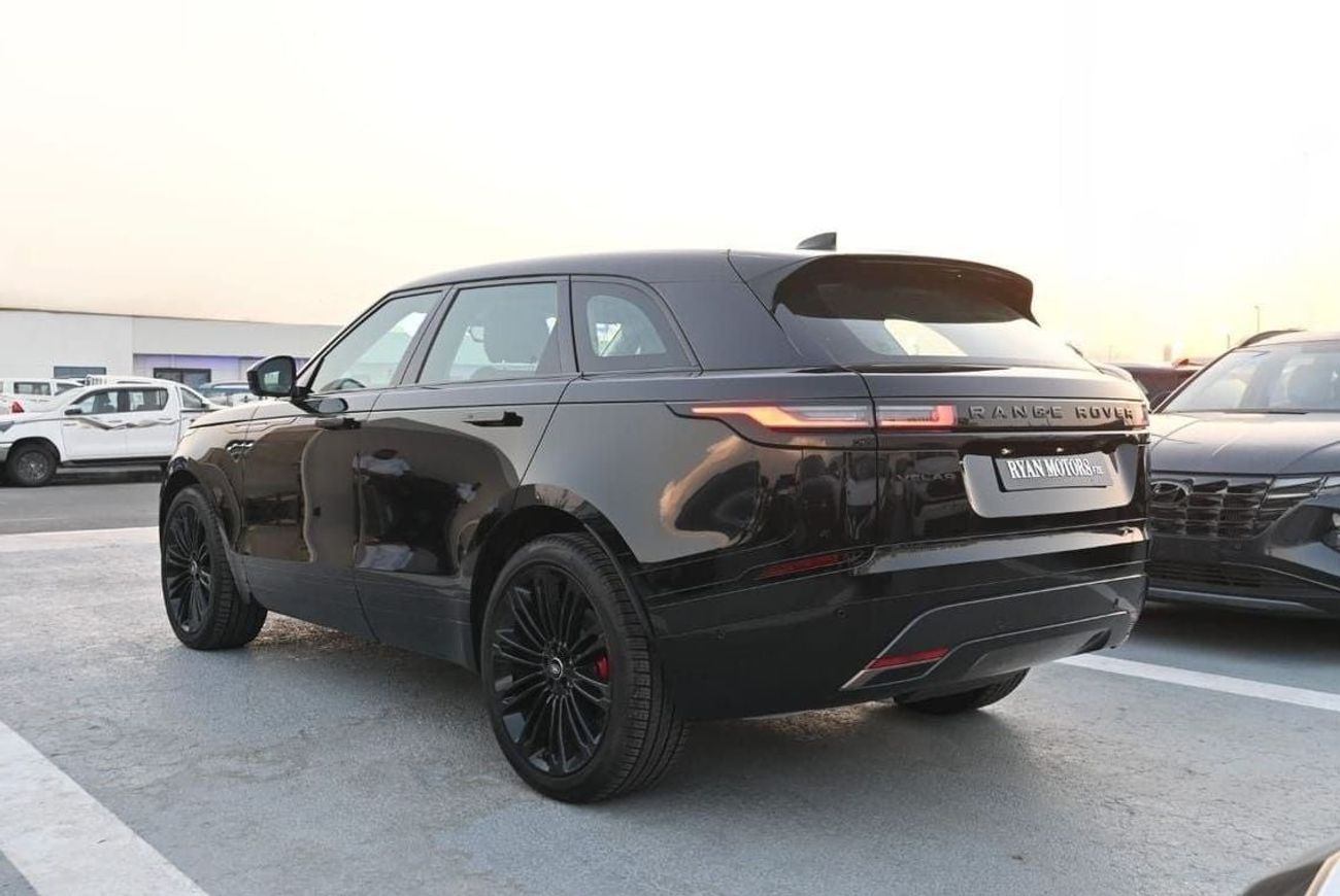 لاند روفر رينج روفر فيلار Land Rover Range Rover Velar, R Dynamic SE 2.0L Turbo AWD, Model 2025, Color Santorini Black