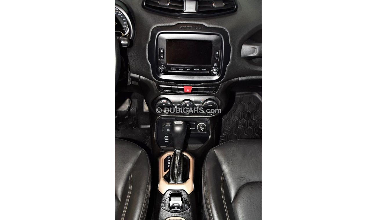 Jeep Renegade LOW MILEAGE! ONLY 74,000KM JEEP Renegade LIMITED 2015 Model!! Silver Color! GCC Specs