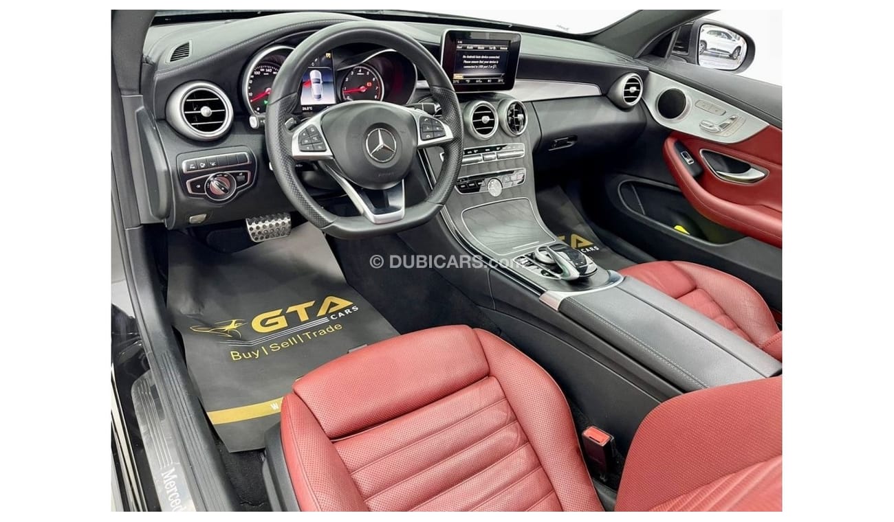 Mercedes-Benz C 200 Coupe 2018 Mercedes-Benz C200 AMG Coupe, Warranty, Service History, GCC