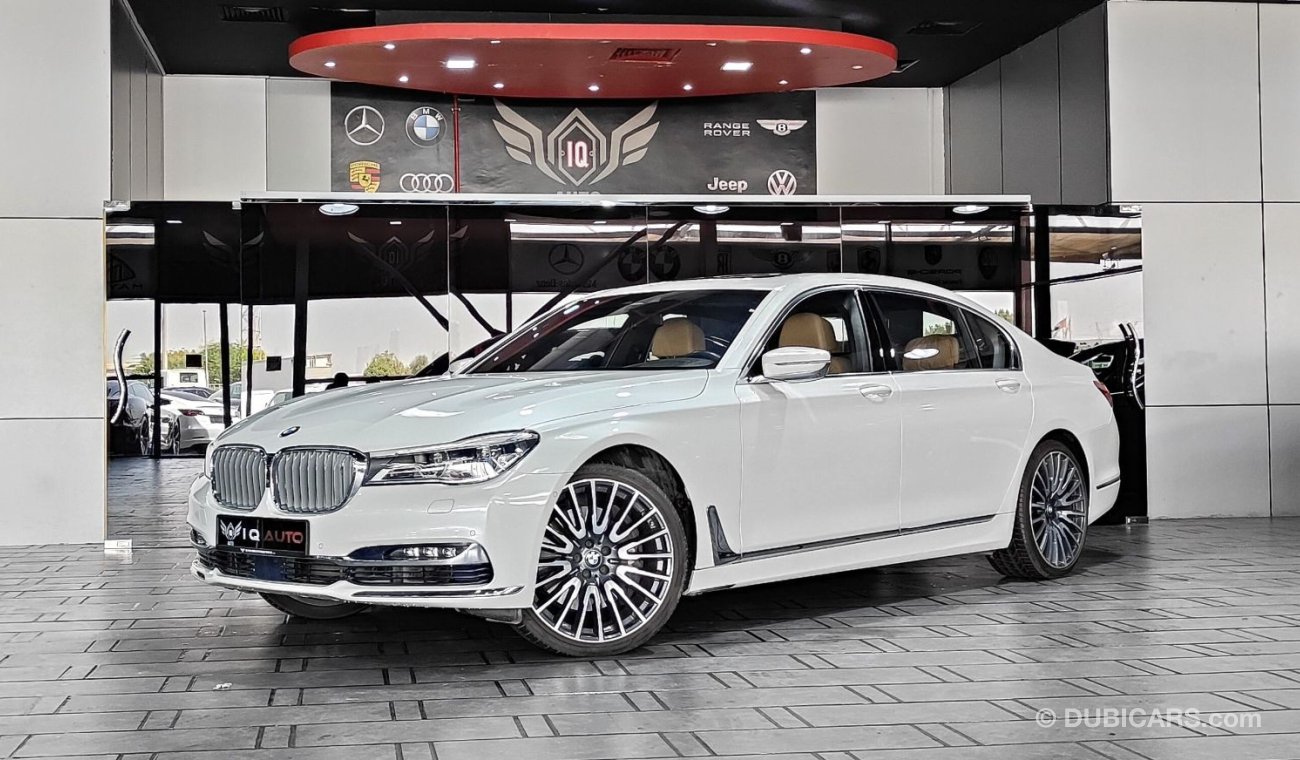 BMW 750Li Luxury Plus AED 2600/MONTHLY | 2016 BMW 7 SERIES 750 LI EXCLUSIVE | GCC | UNDER WARRANTY