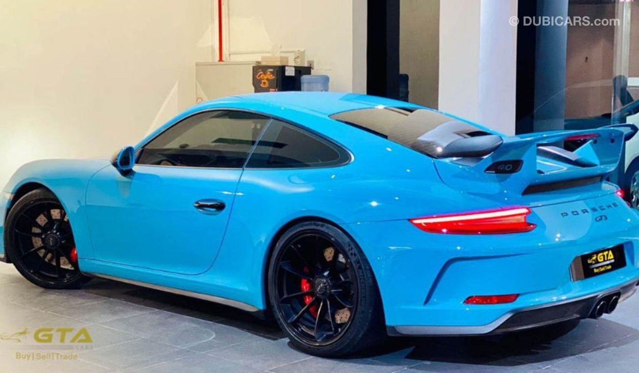 بورش 911 GT3 2018 Porsche 911 GT3 4.0, Warranty, Porsche Service History, GCC, low Kms