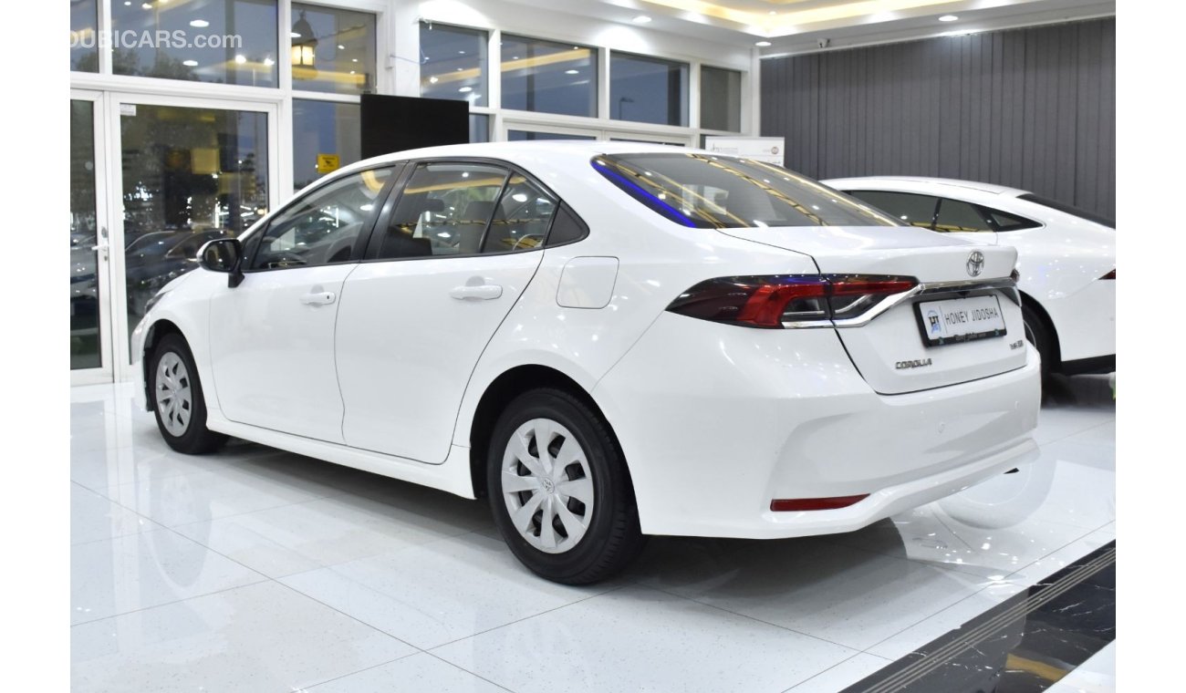 Toyota Corolla EXCELLENT DEAL for our Toyota Corolla XLi 1.6L ( 2020 Model ) in White Color GCC Specs
