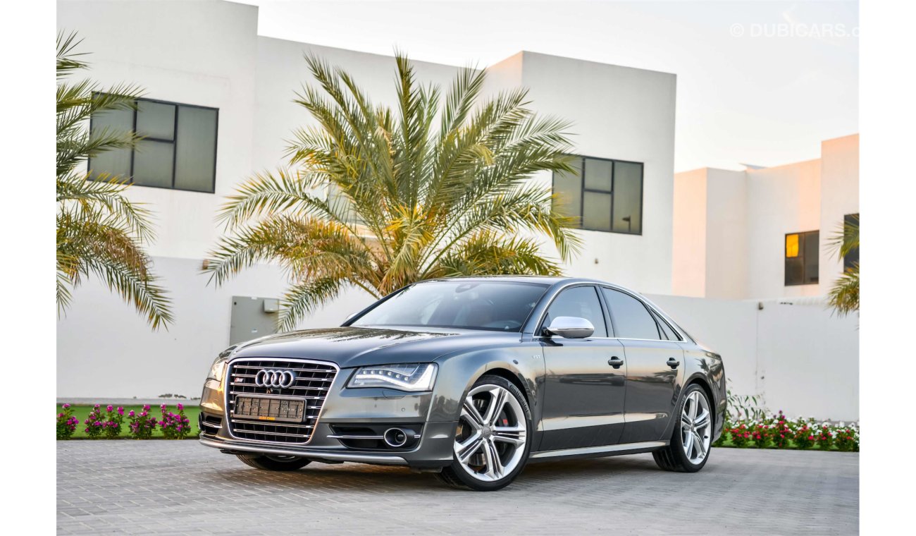 Audi S8 4.0L V8 TFSI - 2Y Warranty! - GCC - AED 2,624 PER MONTH - 0% DOWNPAYMENT