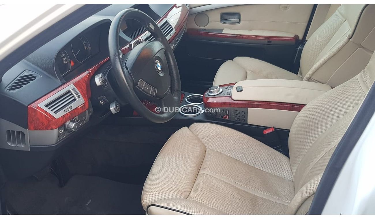 BMW 750Li BMW750 model2007 GCC one owner full option low mileage