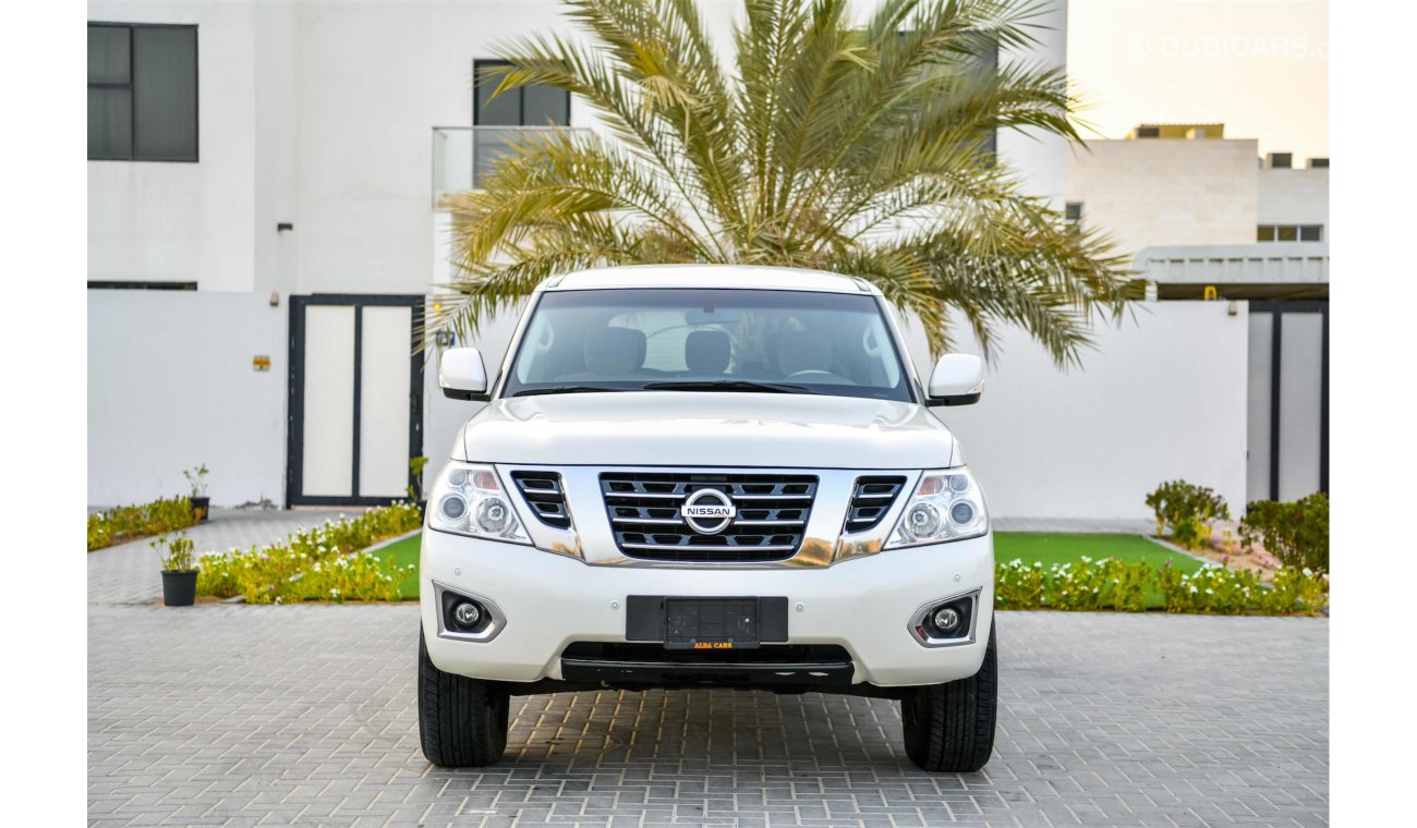 Nissan Patrol Immaculate Condition - Upgraded Alloy Wheels - AED 1,841 Per Month - 0% DP