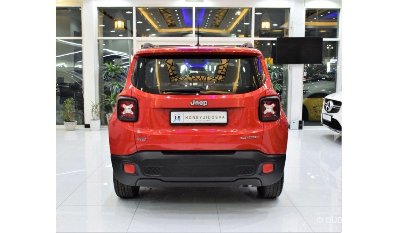 Jeep Renegade EXCELLENT DEAL for our Jeep Renegade SPORT ( 2017 Model! ) in Red Color! GCC Specs