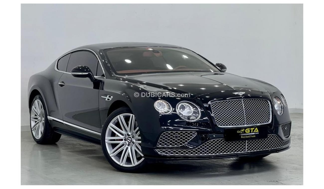 Bentley Continental GT 2016 Bentley Continental GT Speed, Warranty, Full Bentley Service History, Low Kms, GCC