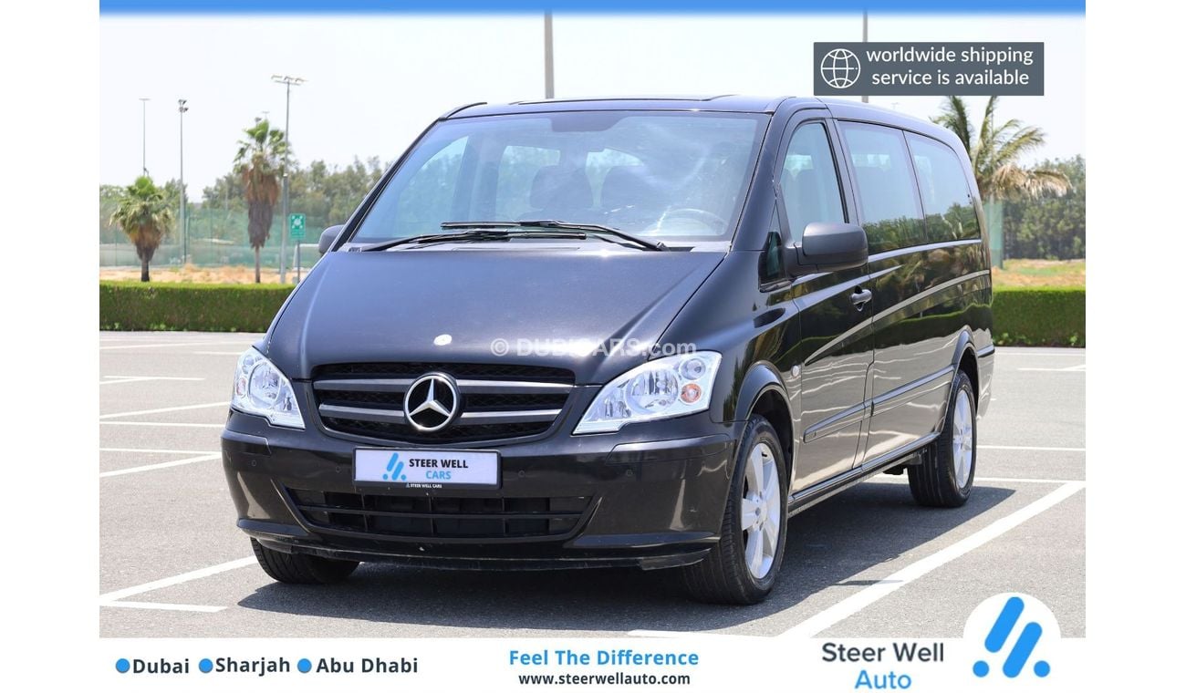 مرسيدس بنز فيتو V6 3.5L | 9 Seater | Excellent Condition | GCC Specs