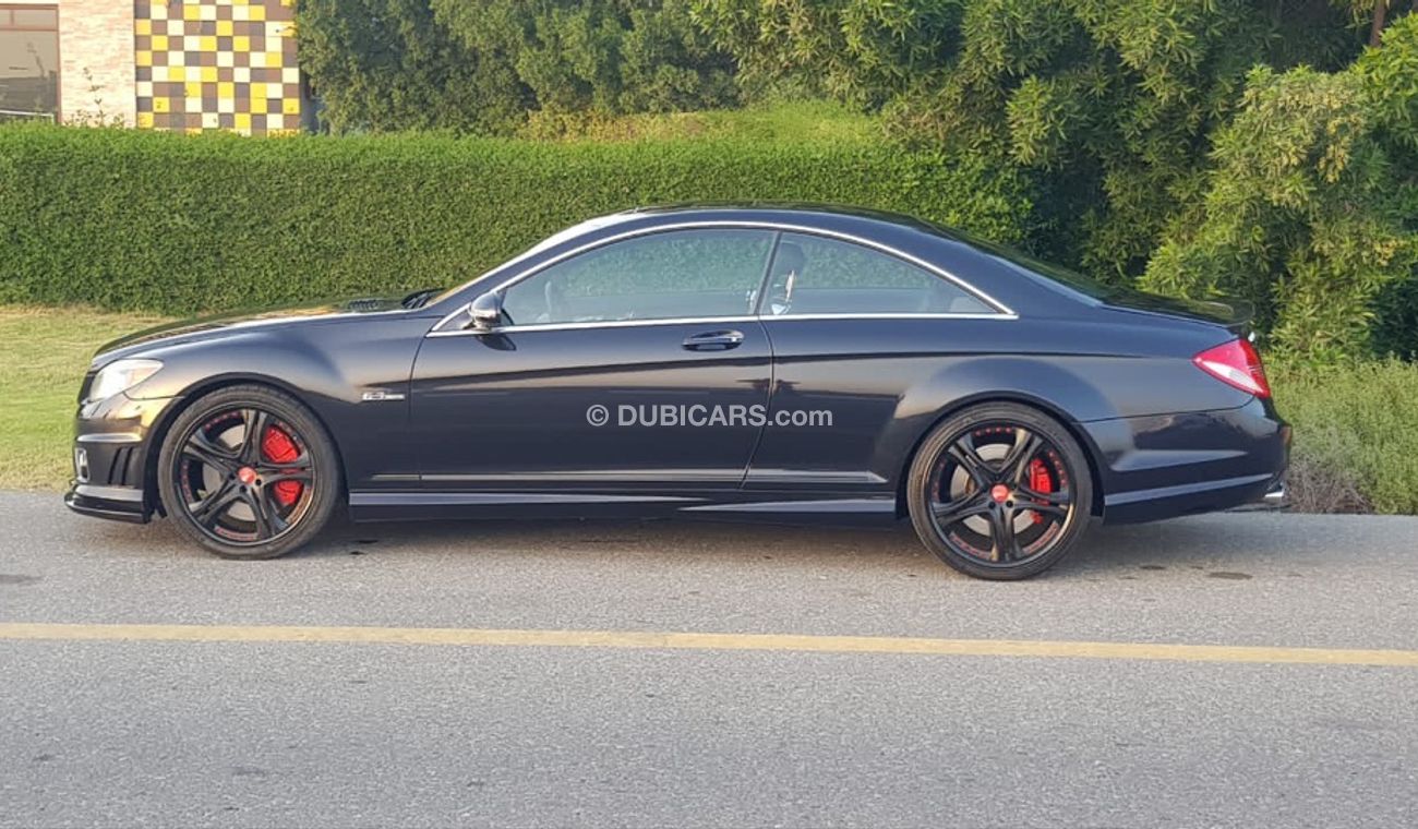 مرسيدس بنز CL 63 AMG موديل 2008  فل مواصفات فتحه سقف وكراسي جلد ونيت فيجن وتحكم كهربي كامل