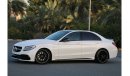 مرسيدس بنز C 63 AMG مرسيدس بنز C63 S وارد المانيا 2016 فل ابشن 4 فصوص  بحاله ممتازه بدون حوادث