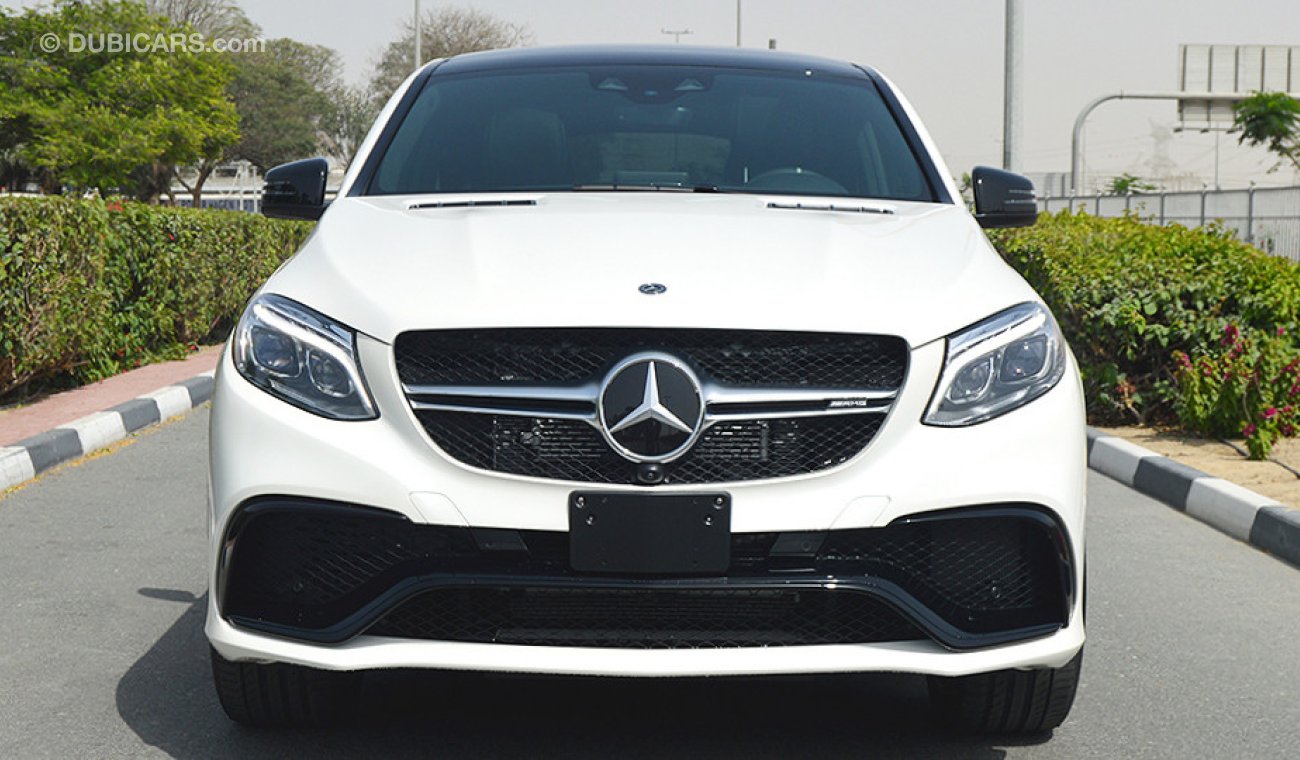 Mercedes-Benz GLE 63 AMG S, 4MATIC V8 Biturbo, GCC Specs with 2 Years Unlimited Mileage Warranty