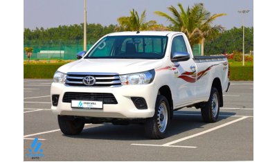 Toyota Hilux Single Cabin 2020 / 4x4 Manual 2.7L Petrol / Low Mileage / Ready to Drive / GCC Specs