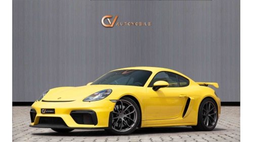 Porsche 718 Cayman GT4 - GCC Spec - With Warranty