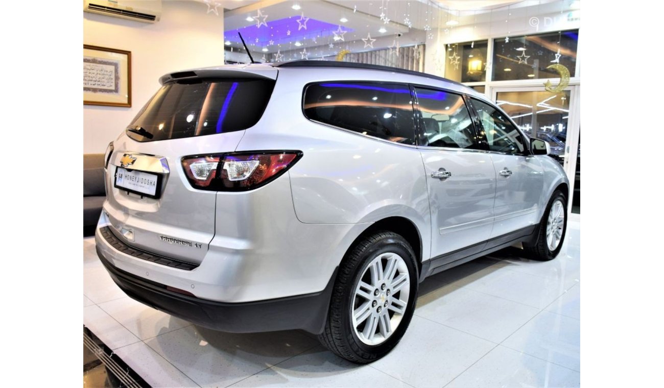 شيفروليه ترافيرس EXCELLENT 8 SEATER SUV! FULL OPTION ( ORIGINAL PAINT ) Chevrolet Traverse LT 2014 Model GCC Specs!