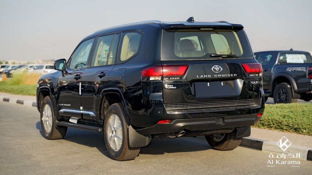 تويوتا لاند كروزر تويوتا لاند كروزر GXR سعة 3.5 لتر | خليجي | LC300 | سيارة دفع رباعي بشاحن توربيني مزدوج و7 مقاعد