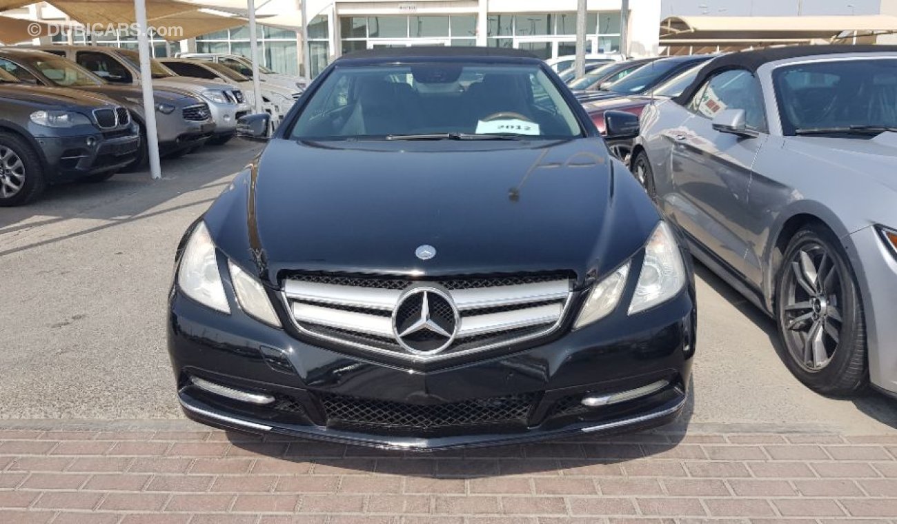 Mercedes-Benz E 350 2012 American specs convertible coupe