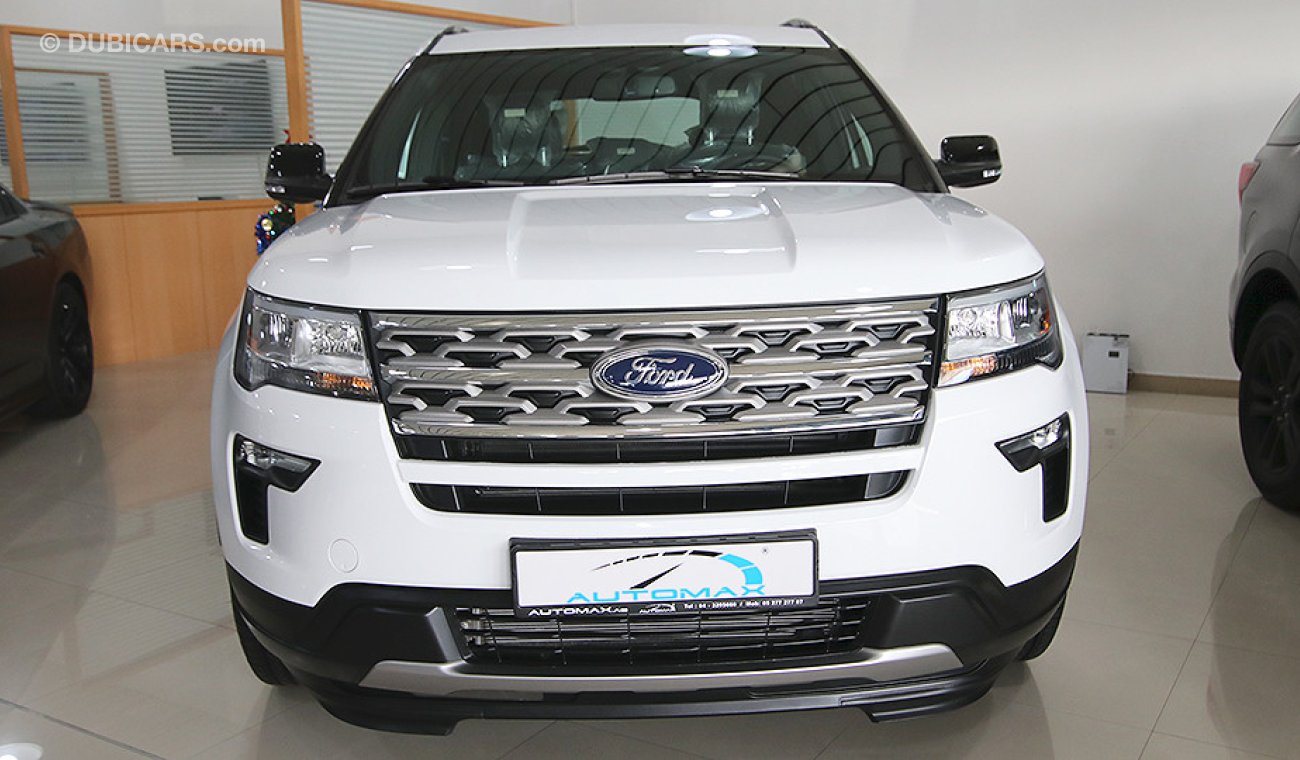 Ford Explorer XLT 2018, AWD GCC, 0km with 3Yrs or 100k km WRNTY + 60K km Service at AL Tayer Motors, VAT Included