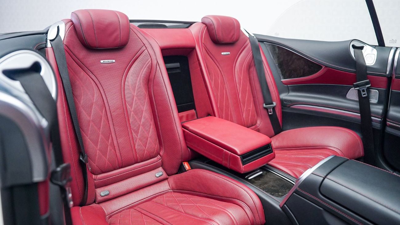 Mercedes-Benz S 63 AMG Std 5.5L Cabriolet | AED 11,769 PM | Up to 3 Years Warranty Unlimited | GCC