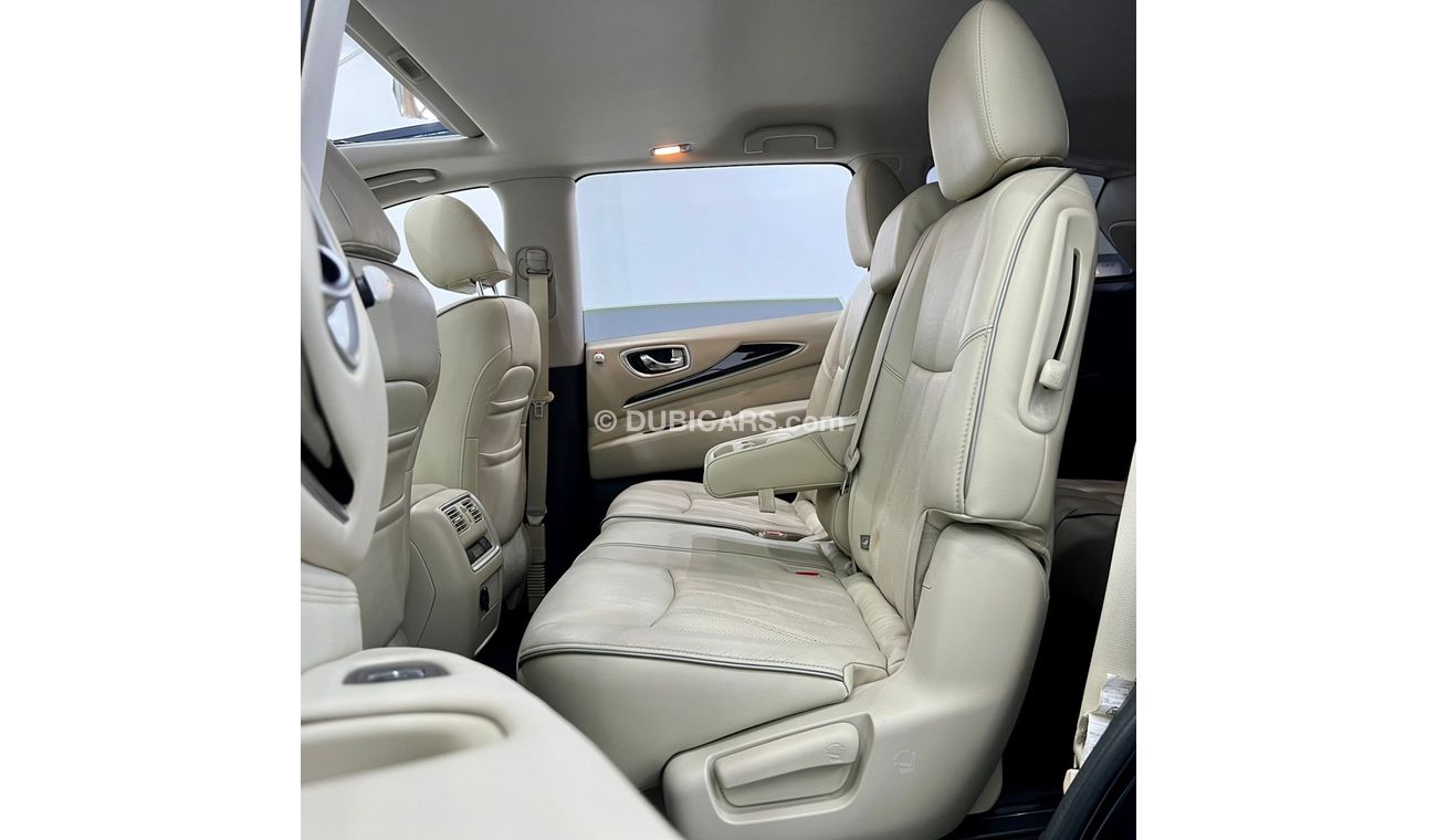 Infiniti QX60 Comfort 2017 Infiniti QX60, 7 Seater, Warranty, Service History, GCC