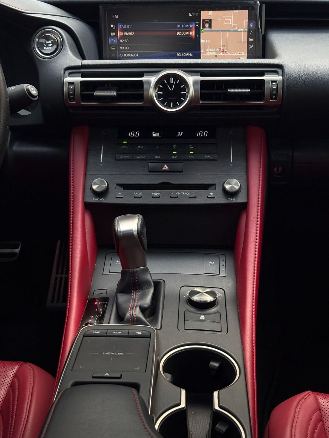 Lexus RC350 F-Sport 3.5L V6 – 311 BHP | 2019 | GCC SPECS | AED 2,180 PER MONTH