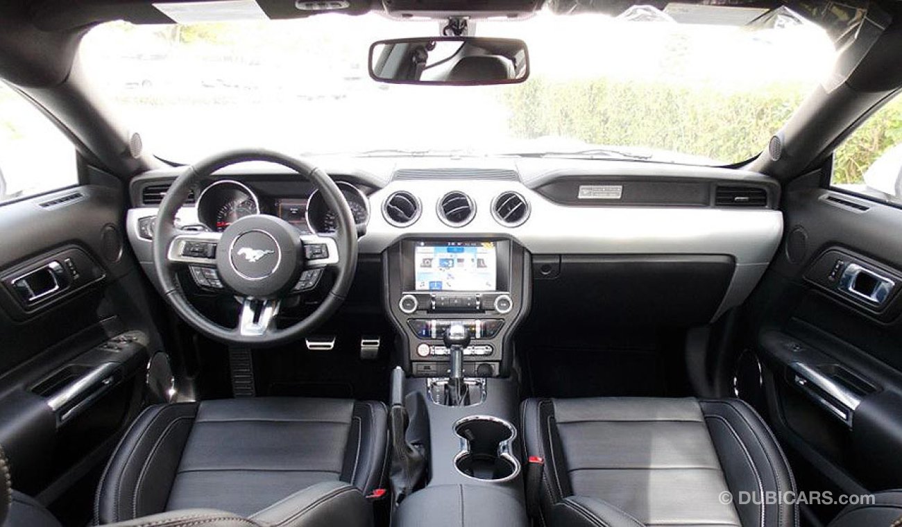 Ford Mustang GT Premium+, 5.0L V8 GCC, Black Interior, 0km w/ 3Yrs or 100K km WRNTY +60K km Service at AL TAYER