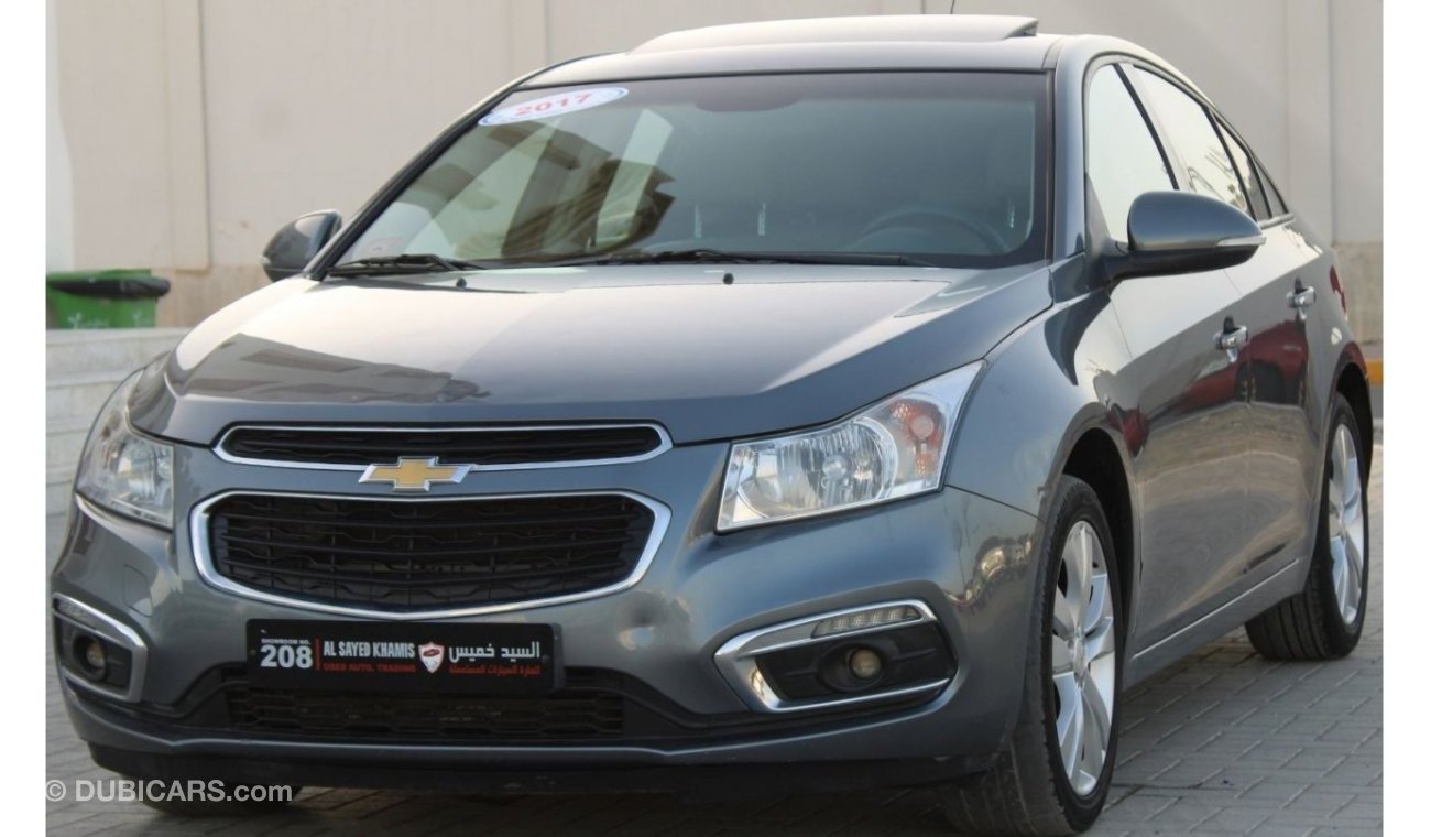 Chevrolet Cruze LT LT Chevrolet Cruze 2017, GCC, in excellent condition, full option, without accidents